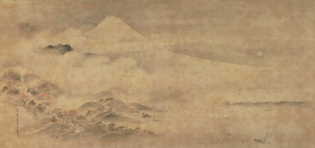 狩野探幽筆 『富士山図』 静岡県立美術館